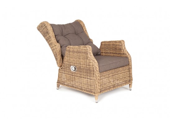 "Форио" кресло раскладное плетеное, цвет соломенный в Набережных Челнах