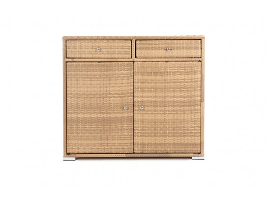 "Мальта" тумба плетеная из искусственного ротанга, цвет соломенный в Набережных Челнах