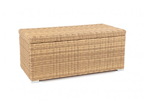 "Порту" сундук водонепроницаемый из искусственного ротанга, цвет соломенный в Набережных Челнах