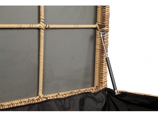 "Порту" сундук водонепроницаемый из искусственного ротанга, цвет соломенный в Набережных Челнах