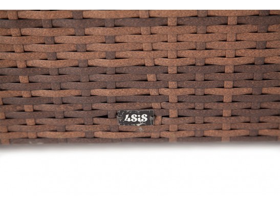 "Порту" сундук водонепроницаемый из искусственного ротанга, цвет коричневый в Набережных Челнах