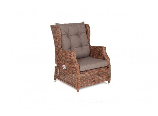 "Форио" кресло раскладное плетеное, цвет коричневый в Набережных Челнах