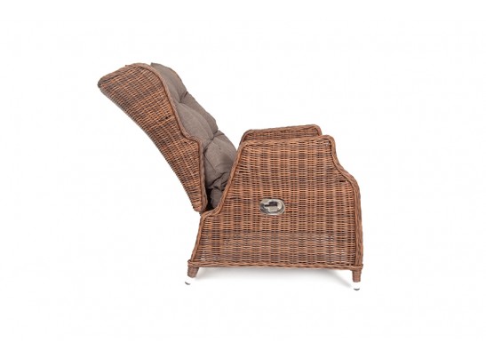 "Форио" кресло раскладное плетеное, цвет коричневый в Набережных Челнах