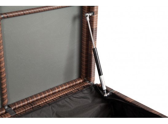 "Порту" сундук водонепроницаемый из искусственного ротанга, цвет коричневый в Набережных Челнах