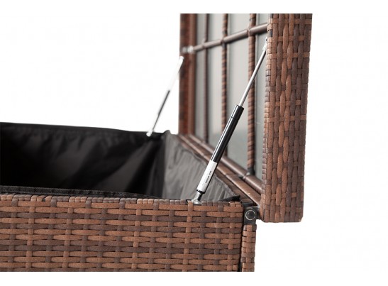 "Порту" сундук водонепроницаемый из искусственного ротанга, цвет коричневый в Набережных Челнах