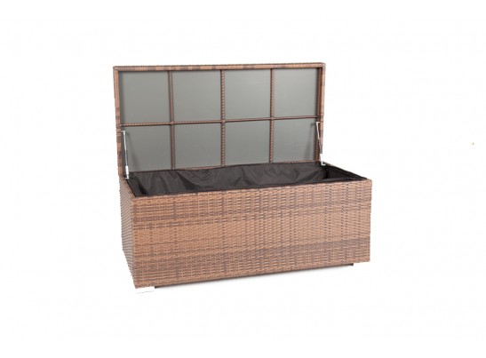"Порту" сундук водонепроницаемый из искусственного ротанга, цвет коричневый в Набережных Челнах
