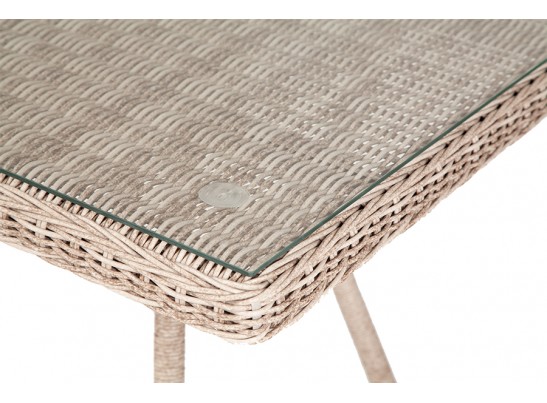 "Айриш" стол плетеный из искусственного ротанга, цвет бежевый в Набережных Челнах
