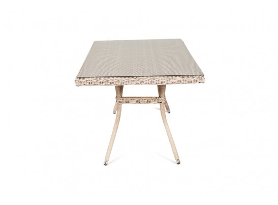 "Латте" плетеный стол из искусственного ротанга 160х90см, цвет бежевый в Набережных Челнах