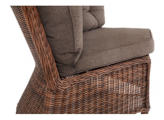 "Бергамо" модульный диван из ротанга, цвет коричневый в Набережных Челнах