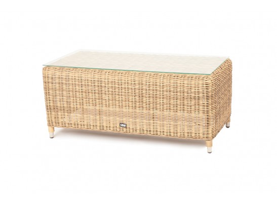 "Кон Панна" столик журнальный из искусственного ротанга, цвет соломенный в Набережных Челнах