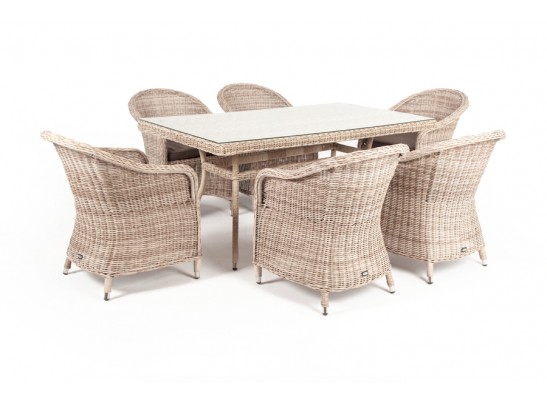 "Эспрессо" обеденная группа плетеная, цвет бежевый в Набережных Челнах
