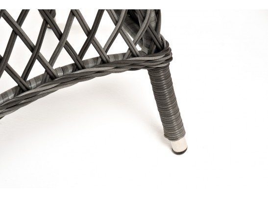 "Алиса" кофейный комплект из искусственного ротанга, цвет графит в Набережных Челнах