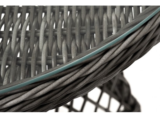 "Алиса" кофейный комплект из искусственного ротанга, цвет графит в Набережных Челнах