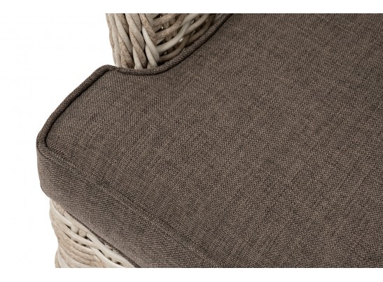 "Алиса" кресло плетеное, цвет бежевый с подушками в Набережных Челнах