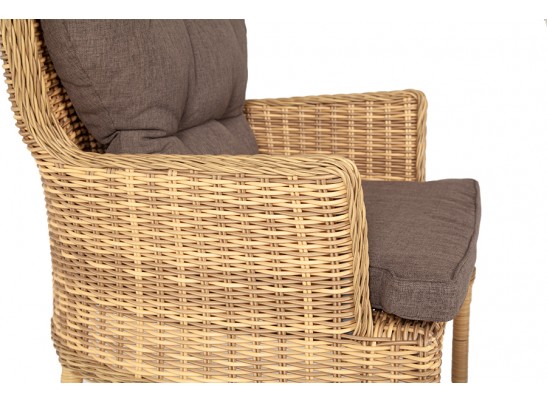 "Алиса" кресло плетеное, цвет соломенный в Набережных Челнах