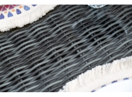 "Амароне" обеденная группа из искусственного ротанга на 6 персон, цвет графит в Набережных Челнах