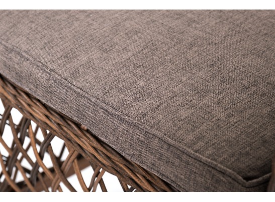 "Асти" лаунж-зона из искусственного ротанга на 4 персоны, цвет коричневый в Набережных Челнах