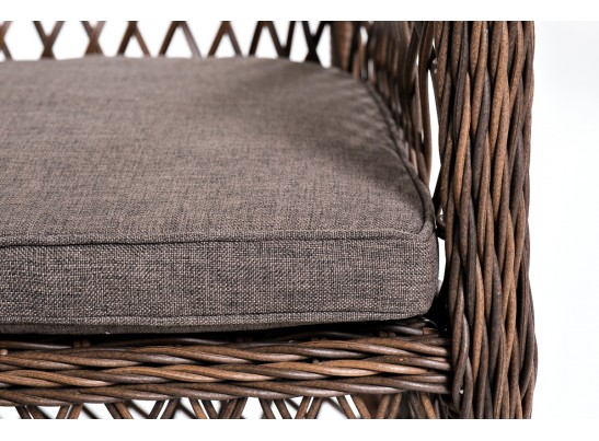 "Асти" лаунж-зона из искусственного ротанга на 4 персоны, цвет коричневый в Набережных Челнах