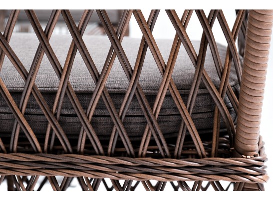 "Асти" лаунж-зона из искусственного ротанга на 4 персоны, цвет коричневый в Набережных Челнах