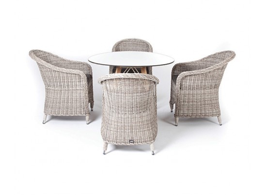 "Белла" обеденная группа на 4 персоны, цвет бежевый в Набережных Челнах