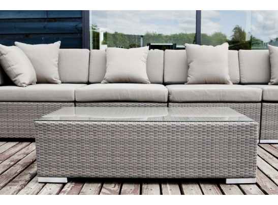 "Беллуно" столик журнальный из ротанга, цвет серо-коричневый в Набережных Челнах