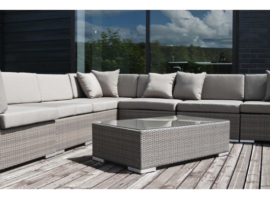 "Беллуно" столик журнальный из ротанга, цвет серо-коричневый в Набережных Челнах