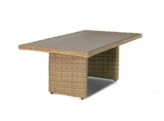"Бергамо" плетеный обеденный стол, цвет соломенный в Набережных Челнах
