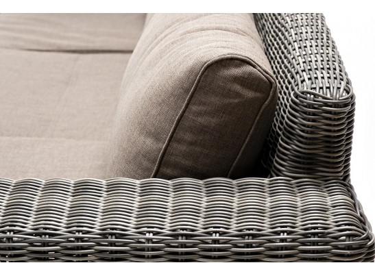 "Боно" лаунж-зона из искусственного ротанга, цвет графит в Набережных Челнах