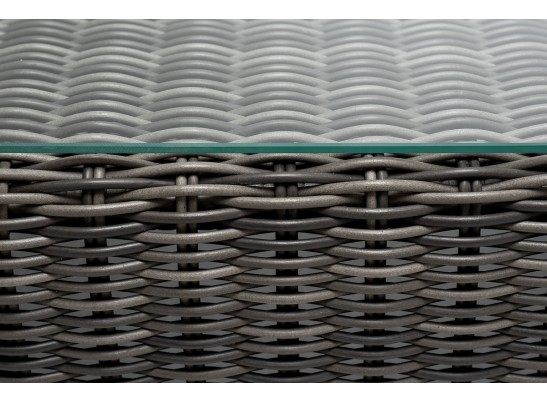 "Боно" лаунж-зона из искусственного ротанга, цвет графит в Набережных Челнах