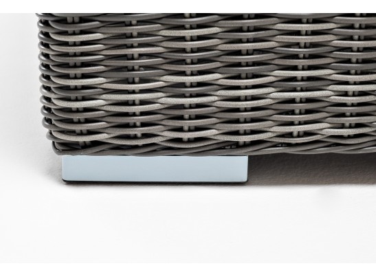 "Боно" лаунж-зона из искусственного ротанга, цвет графит в Набережных Челнах