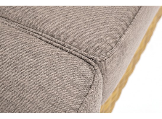 "Боно" лаунж-зона из искусственного ротанга, цвет соломенный в Набережных Челнах