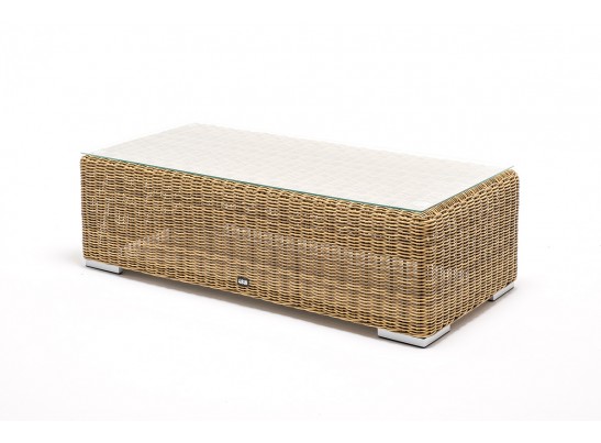 "Боно" лаунж-зона из искусственного ротанга, цвет соломенный в Набережных Челнах