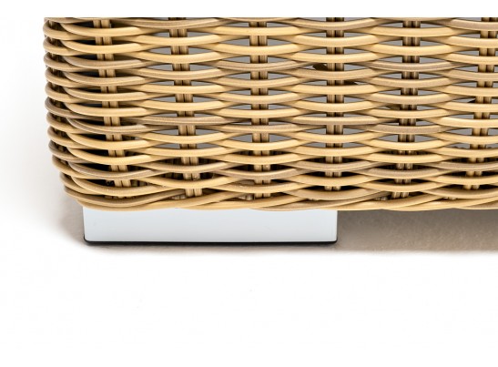 "Боно" лаунж-зона из искусственного ротанга, цвет соломенный в Набережных Челнах