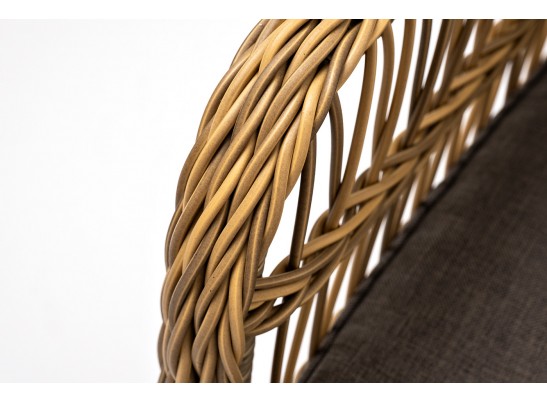 "Цесена" кресло плетеное из искусственного ротанга, цвет соломенный в Набережных Челнах