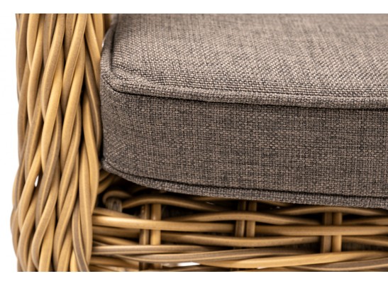 "Цесена" кресло плетеное из искусственного ротанга, цвет соломенный в Набережных Челнах