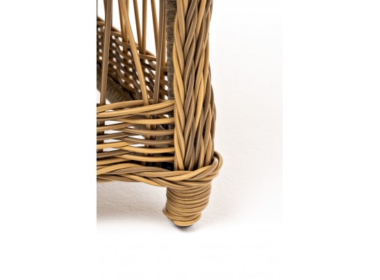 "Цесена" кресло плетеное из искусственного ротанга, цвет соломенный в Набережных Челнах