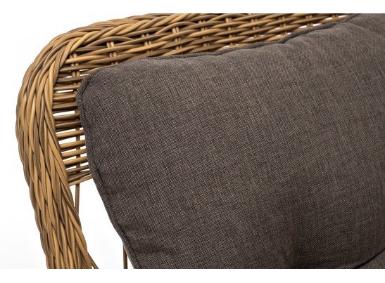 "Цесена" кресло плетеное из искусственного ротанга, цвет соломенный в Набережных Челнах