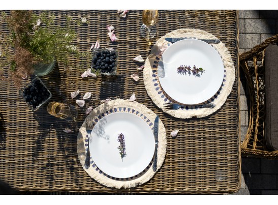 "Цесена" обеденная группа плетеная из искусственного ротанга, цвет соломенный в Набережных Челнах