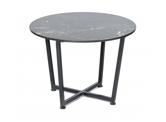 "Майами" журнальный стол из HPL круглый Ø60, цвет "молочный" в Набережных Челнах