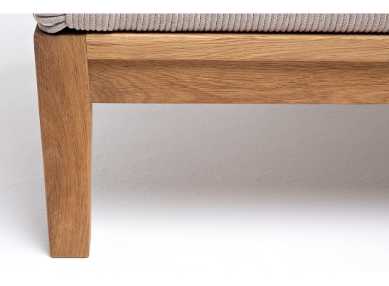 "Диего" кресло плетеное из роупа, каркас алюминий темно-серый (RAL7024), роуп темно-серый круглый, ткань темно-серая в Набережных Челнах