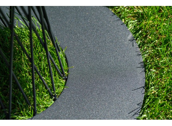 "Диего" обеденный стол из HPL круглый Ø120см, цвет "серый гранит" в Набережных Челнах