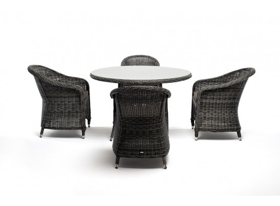 "Равенна" обеденная группа плетеная, цвет графит в Набережных Челнах