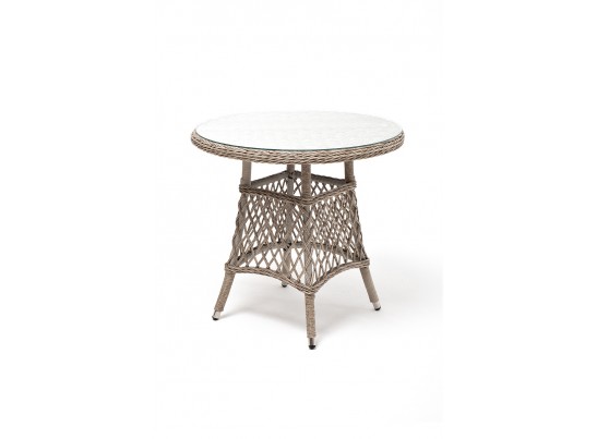 "Эспрессо–80 L" обеденная группа плетеная, цвет бежевый в Набережных Челнах