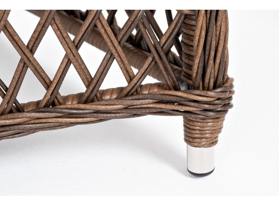 "Эспрессо–80 L" обеденная группа плетеная, цвет коричневый в Набережных Челнах