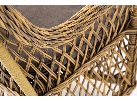 "Эспрессо–80 L" обеденная группа плетеная, цвет соломенный в Набережных Челнах