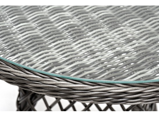 "Эспрессо–80 R" обеденная группа плетеная, цвет графит в Набережных Челнах