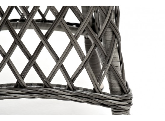 "Эспрессо–80 R" обеденная группа плетеная, цвет графит в Набережных Челнах