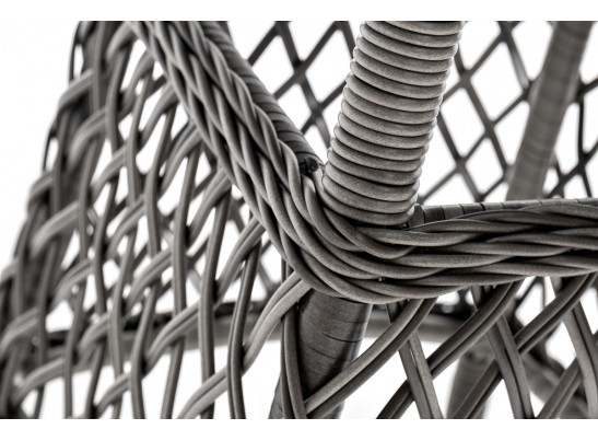 "Эспрессо–80 R" обеденная группа плетеная, цвет графит в Набережных Челнах