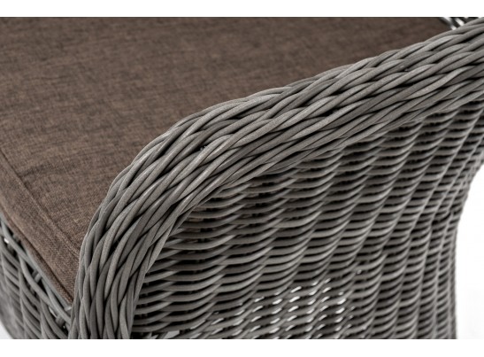 "Эспрессо–80 R" обеденная группа плетеная, цвет графит в Набережных Челнах