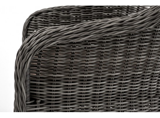 "Эспрессо–80 R" обеденная группа плетеная, цвет графит в Набережных Челнах